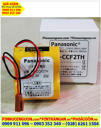 Panasonic BR-CCF2TH; Pin nuôi nguồn Panasonic BR-CCF2TH lithium 6v 5000mAh chính hãng _Xuất xứ Nhật